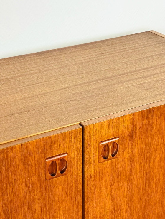 Image 1 of Minimalist Scandinavian teak sideboard, 1960