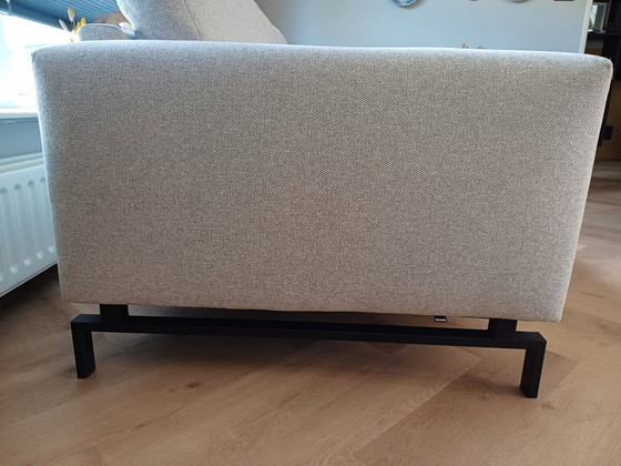 Montèl 3-seater sofa • Light Grey • Mélange Fabric – Montel, 3-5 seaters, Textile (photo 8 of 10)