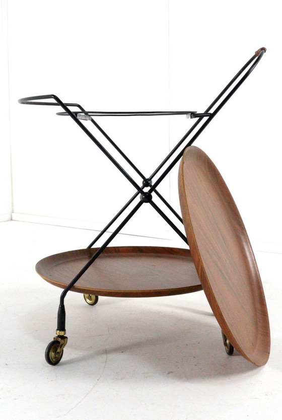 Image 1 of Paul Nagel for JIE Gantofte trolley vintage