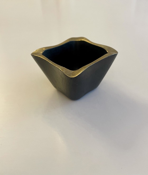 Image 1 of Walter Bosse Aschenbecher au Messing pour Hertha Baller Vienne 