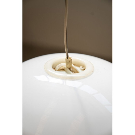 Image 1 of Vintage black and white pendant lamp by Pier Giacomo and Achille Castiglioni for Flos, 1965