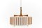 Plafoniera giapponese regolabile in teak di Temde Swiss, anni '60 – Plafoniere (photo 2 of 9)