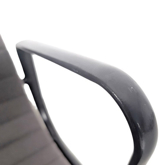 Image 1 of 2x Vitra EA 107 Bürostuhl Vitra Charles Ray Eames hopsak grau