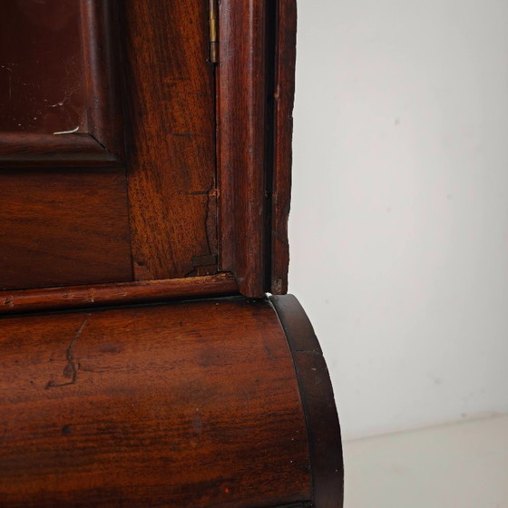 Englischer Vitrinenschrank aus dem späten 19. Jahrhundert mit Glastüren und Schubladen. – Wood (photo 7 of 15)