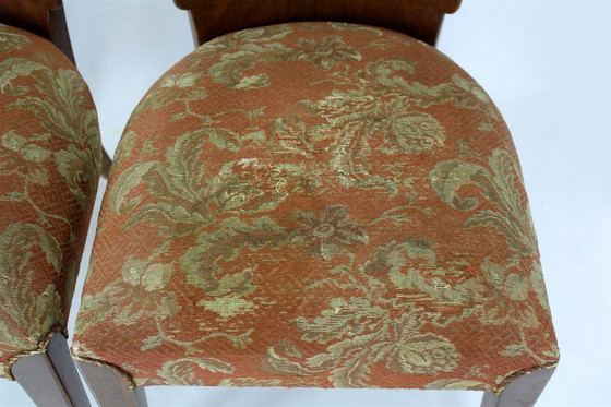 Image 1 of Sillas de comedor Art Déco H-214 de Jindrich Halabala para UP Závody, década de 1950, juego de 4
