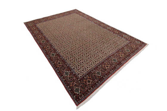 Image 1 of Original Handgeknüpfter Perserteppich Bidjar Takab Sehr Fein Geknüpft 301 X 204 Cm Top Zustand