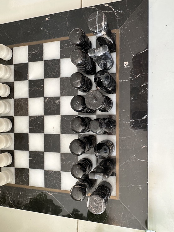 Image 1 of Marble chess set
