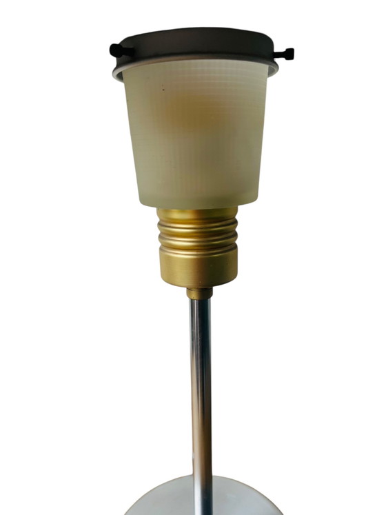 Image 1 of Vintage IKEA ufo tafellamp type B0208 | midcentury mushroom lamp jaren 80