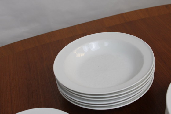 Image 1 of Servizio di porcellana Rörstrand - 18 piatti - Anni '60 - Svezia