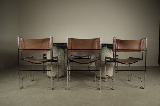 Image 1 of Mesa de comedor "Paracarro" de Giovanni Offredi para Saporiti Italia, años 70