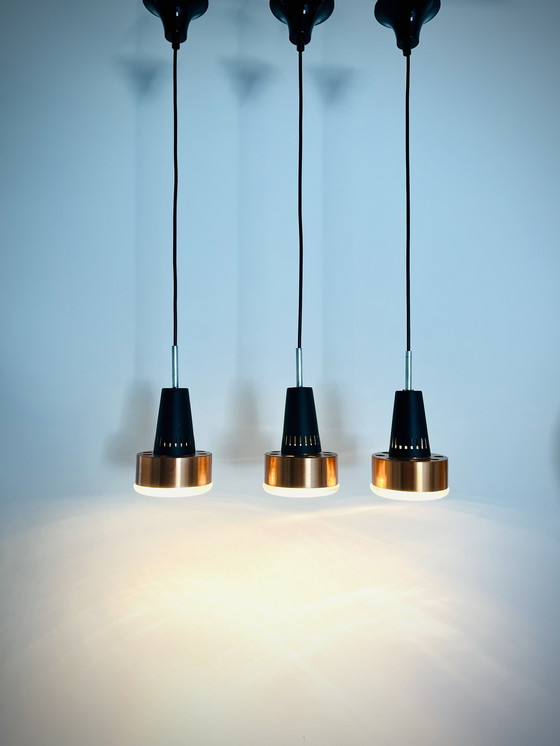 Image 1 of 3x faretti Philips vintage - Attribuiti a Louis Kalff