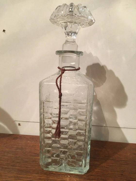 Whiskykaraffe 70er Jahre – Gläser & Karaffe, Kristall, Glas, Vintage (photo 7 of 7)