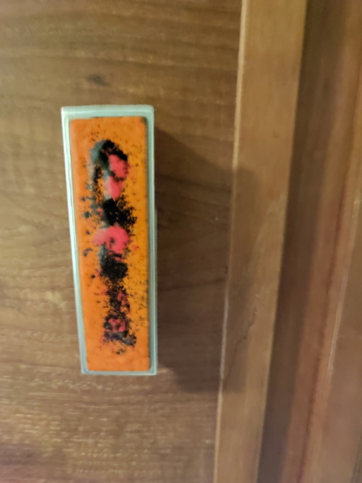 armoire vintage en teck du milieu du siècle