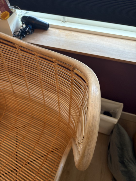 HK Living - Egg Chair - Rattan – Armchairs, Metal (photo 4 of 5)