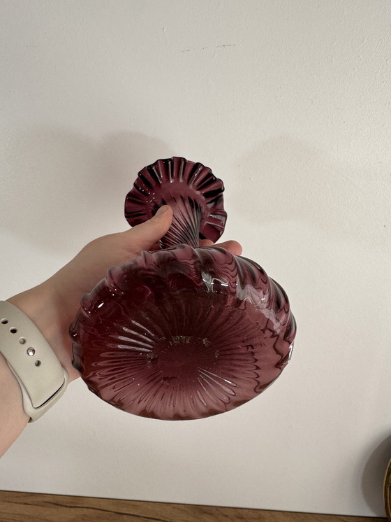 Image 1 of Vintage Twisted Vase