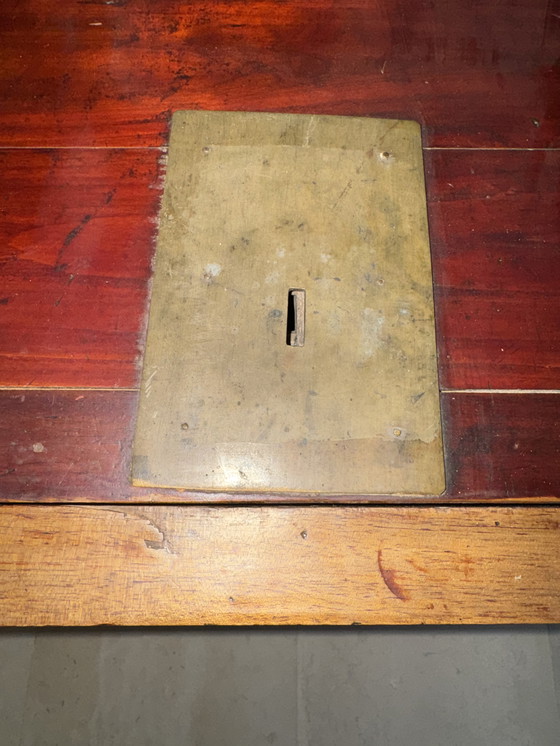 Image 1 of Antique Chinese cabinet 2 doors/2 drawers