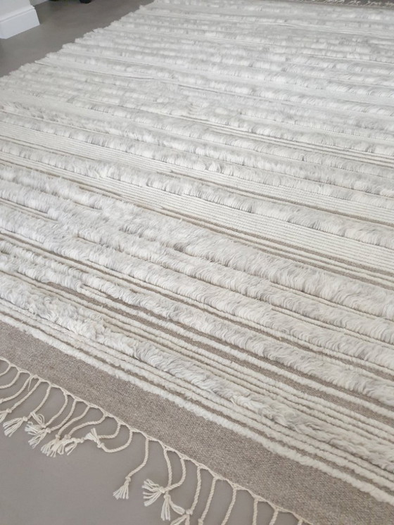 Image 1 of Nieuw handgeknoopt 100%  wollen tapijt