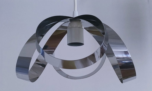 space age 70s stainless steel suspension
