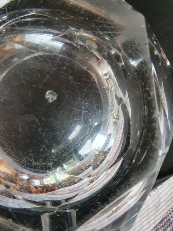 Originaler Baccarat Kristall-Pfeifenaschenbecher mit Stößel – Tischdekoration, Crystal (photo 8 of 9)