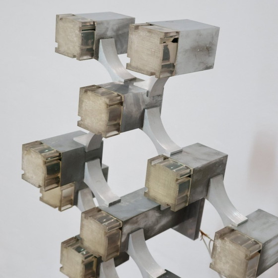 Image 1 of Sciolari Cubic pendant lamp, 1970s design