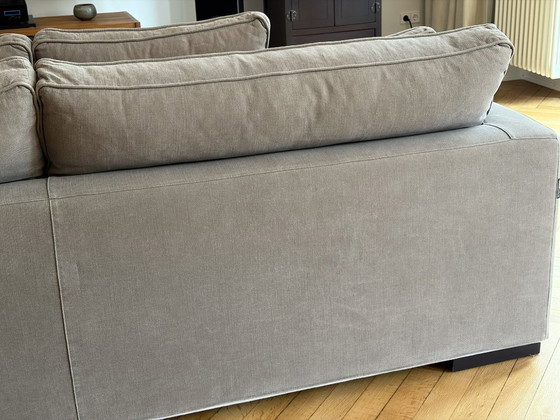 Image 1 of Roche Bobois 3-zitsbank LONG ISLAND grijze tint