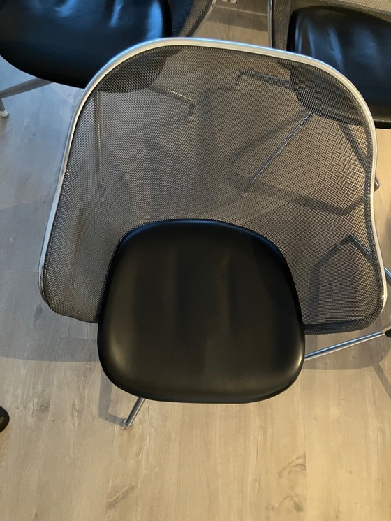 Image 1 of 4 sedie da ufficio/sala da pranzo di B&BItalia modello UI4