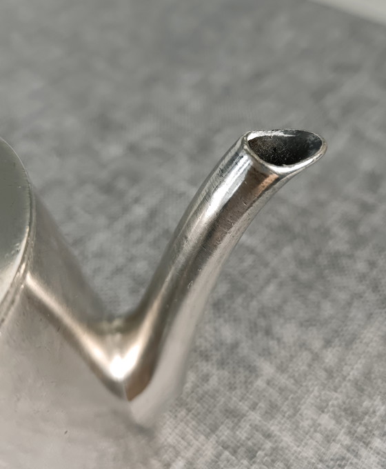 Image 1 of Arthur Krupp verzilverde theepot uit het begin van de twintigste eeuw.