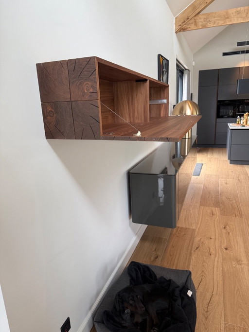 Mobile a parete Hülsta Gentis in due parti sospese – wandkast, Mdf, Wood