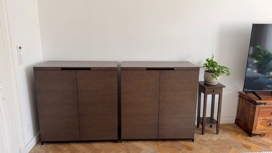 Image 1 of Maxalto Mida Luxe Opbergkast / Kledingkast van B&B Italia – Model ACAN1 – Set van 2