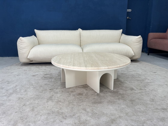 Image 1 of Arflex Marenco 4 seater sofa 96x255cm in fabric T show model