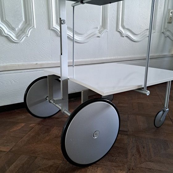 Carrito de Raul Barbieri, Ycami, Italia, años 90 – Carritos de bar, Aluminium, lamine (photo 3 of 7)
