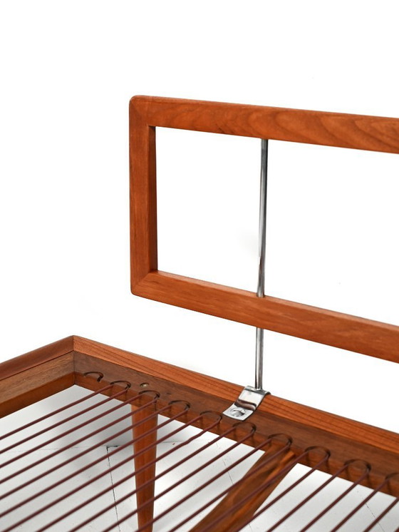 Image 1 of Teakhouten bank "Minerva" met armleuningen van France & Søn