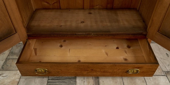 Image 1 of Vintage Wooden Wardrobe, 1930s, Czechoslovakia