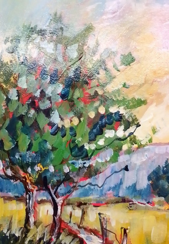 Joel Lhopital - Landscapes of Hauts-de-France - Artist's Painting – Paintings & Drawings, Canvas (photo 3 of 10)