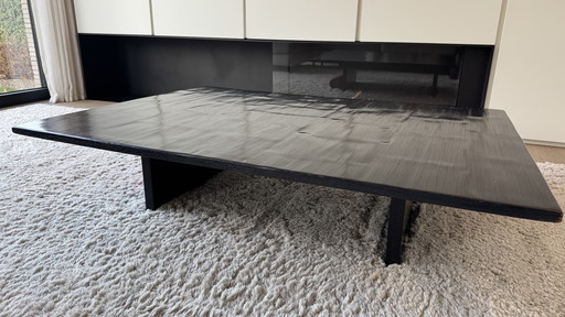 Axel Vervoordt Table basse Wabi-Sabi en bambou, foncé