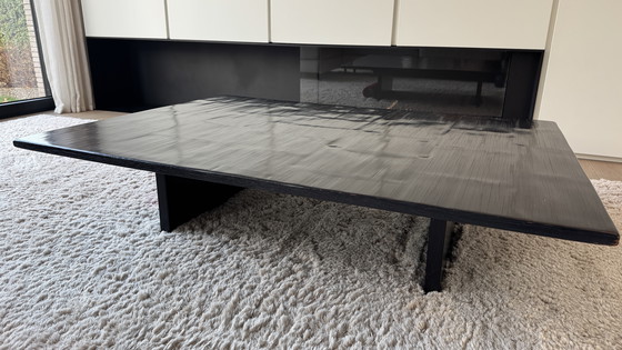 Image 1 of Axel Vervoordt Table basse Wabi-Sabi en bambou, foncé