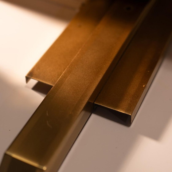 Applique Hollywood Regency in ottone dorato di Maison Charles per Deknudt, anni '70, Set di 2 – Metal (photo 4 of 18)