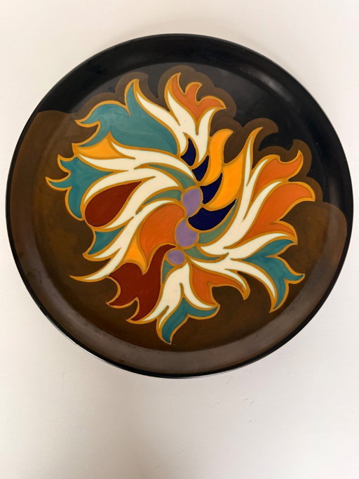 Zenith Gouda 30s Dutch decoration plate 