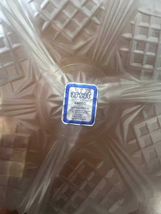 Image 1 of Bandeja para servir - Plata, Cristal - Bandeja para aperitivos