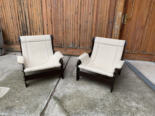 Set Mid-Century Arts & Crafts Sessel von Képcsarnok