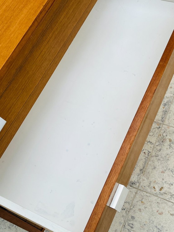 Image 1 of Vintage teakhouten commode met 4 lades, jaren 60 stijl, G-Plan