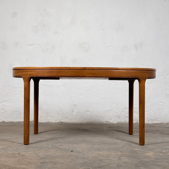 Image 1 of Mid-Century Nathan Dining Set: Extendible Table & 6 Chairs, 1960