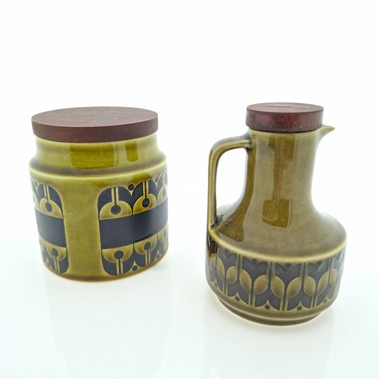 Green Hornsea Heirloom set: 12 pieces+coffee pot | €215 | Whoppah