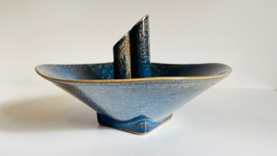 Image 1 of Vaso in ceramica geometrica vintage