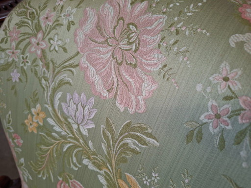 Paire de fauteuils d'époque à dossier ballon – Style néo-rococo (XIXe siècle)