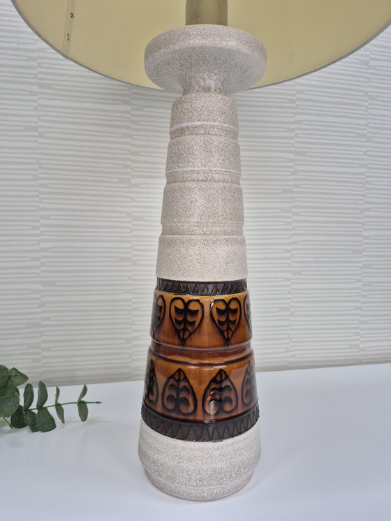 Image 1 of XXL vintage tafellamp Dümler en Breiden West-Germany.