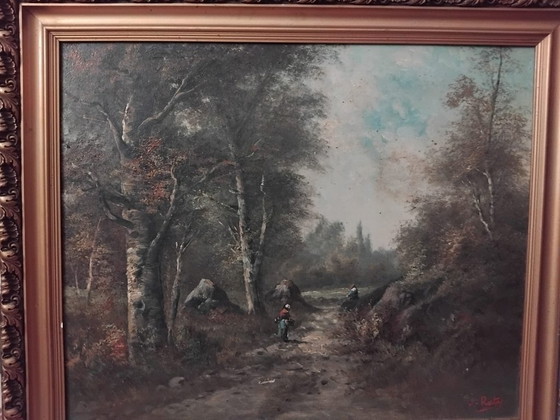 Image 1 of LARGE SIGNED PAINTING
