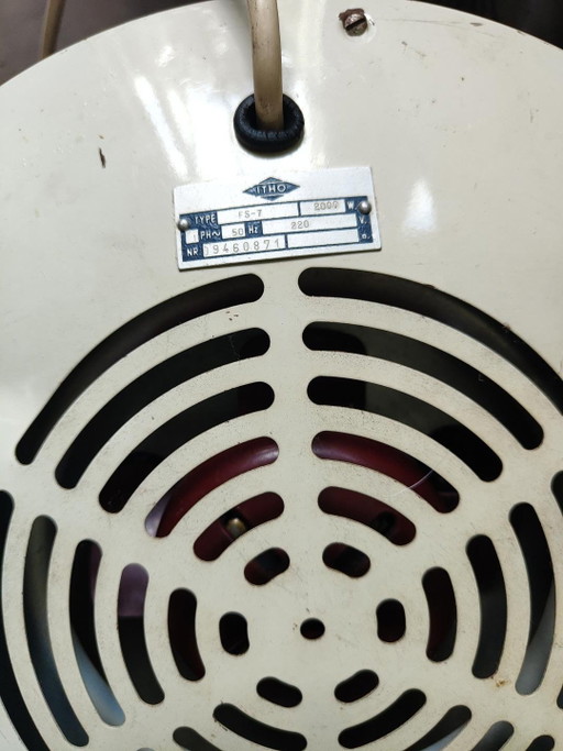 Chauffage Vintage UFO Itho FS-7 – Design Space Age – decoratieve objecten, Metal (photo 2 of 3)
