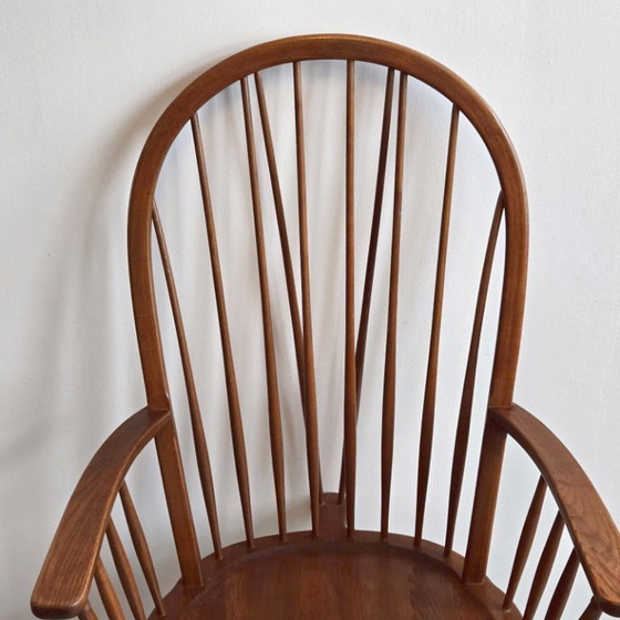 Image 1 of POLTRONA VINTAGE 1950 STILE WINDSOR IN FAGGIO VERNICIATO ANNI '50 DLG TAPIOVAARA ERCOL