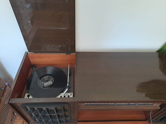 Image 1 of Vintage Grundig Bergamo 5 radio cabinet – stereo cabinet (mid-century design)